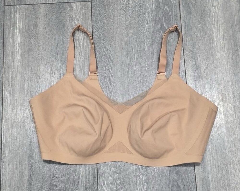 Honey Love CrossOver No Pads Wireless Bra Sand XL A005518